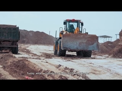 চ্যাংলিন ZL40H চাকাযুক্ত ফ্রন্ট এন্ড লোডার বালতি 2.4 সিবিএম কামিন্স ইঞ্জিন সহ