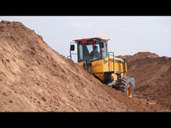 নির্মাণ চাকার সামনের লোডার ZL50T কমপ্যাক্ট ট্র্যাক্টর লোডার