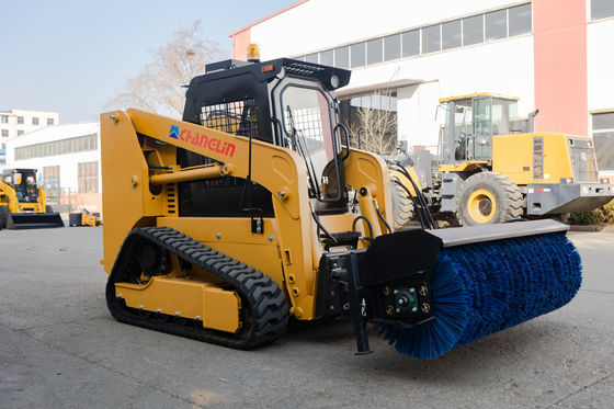 স্টিয়ার স্কিড লোডার সরঞ্জাম TS100 74KW মিনি লোডার সংযুক্তি