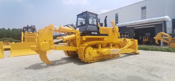 GTY320 মিনি ক্রলার বুলডোজার 257KW 37.2 টন 10m3 ডোজিং ক্ষমতা হাইড্রোলিক ছোট ক্রলার ডোজার